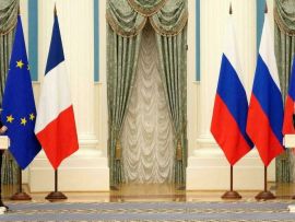 A Macron–Putyin-találkozó