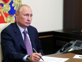 Putyin: a nyugati országok megkezdték Ukrajna területének katonai birtokbavételét