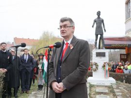 A szabadságharc hőseire emlékeztek Beregszászban