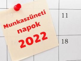Szabadnapok 2022-ben