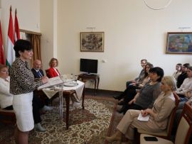 Diplomatákkal találkoztak az ungvári egyetemisták