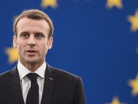 Macron a minszki megállapodások mellett szállt síkra Kijevben