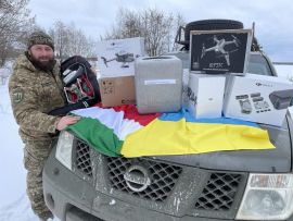 Egyre több magyarországi civil támogatás érkezik az ukrán frontra
