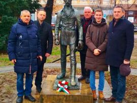 Petőfi Sándor születésnapjára emlékeztek Ungváron