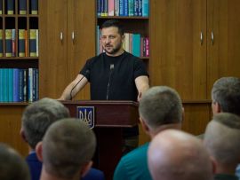 Beregszászban találkozott a kárpátaljai magyar közösség képviselőivel Volodimir Zelenszkij