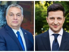 Orbán Viktor telefonon egyeztetett Volodimir Zelenszkijjel