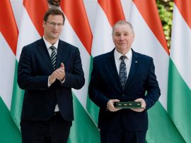 Magas magyar állami elismerést kapott dr. Tóth Mihály