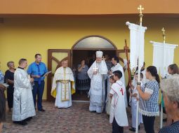 2018 - Szent István görög katolikus kápolnát szenteltek fel Kisgejőcön