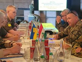 Ukrajnában tett látogatást a Magyar Honvédség parancsnoka